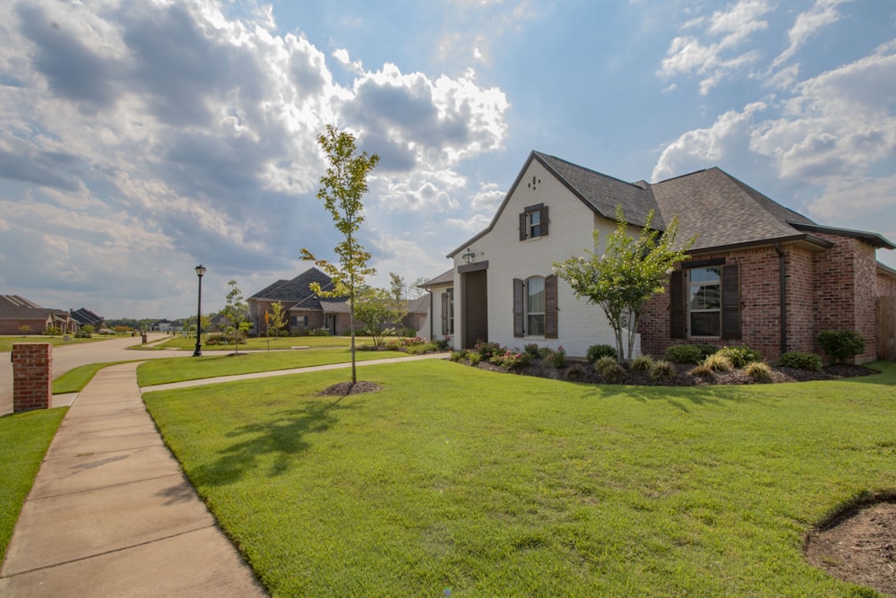Neighborhood streetscape